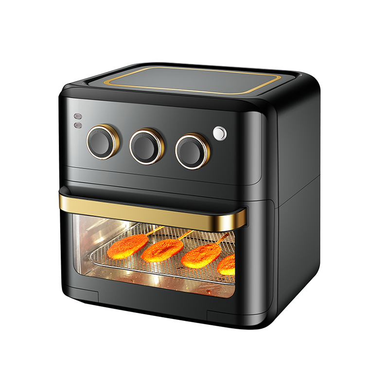 DH-802 grande forno per friggitrice ad aria visibile da 15 litri toast cuocere tostapane elettrico multifunzione Forno